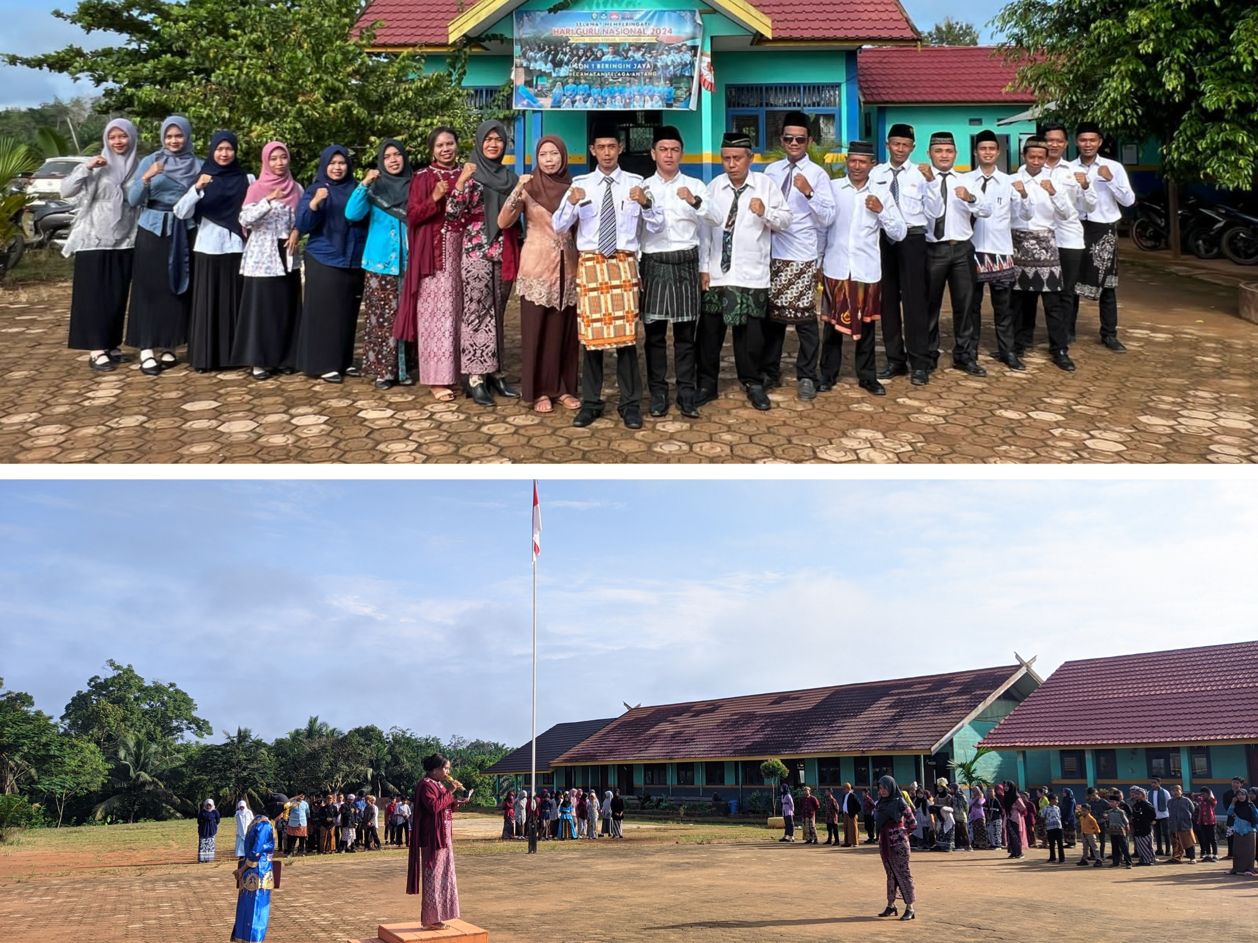 Peringatan Hari Kartini “Habis Gelap Terbitlah Terang” “Door Duisternis Tot Licht” di SDN 1 Beringin